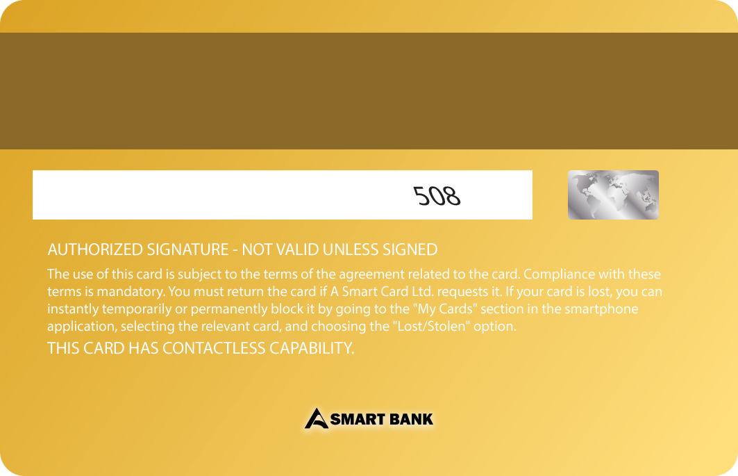 ASB Gold Card Back