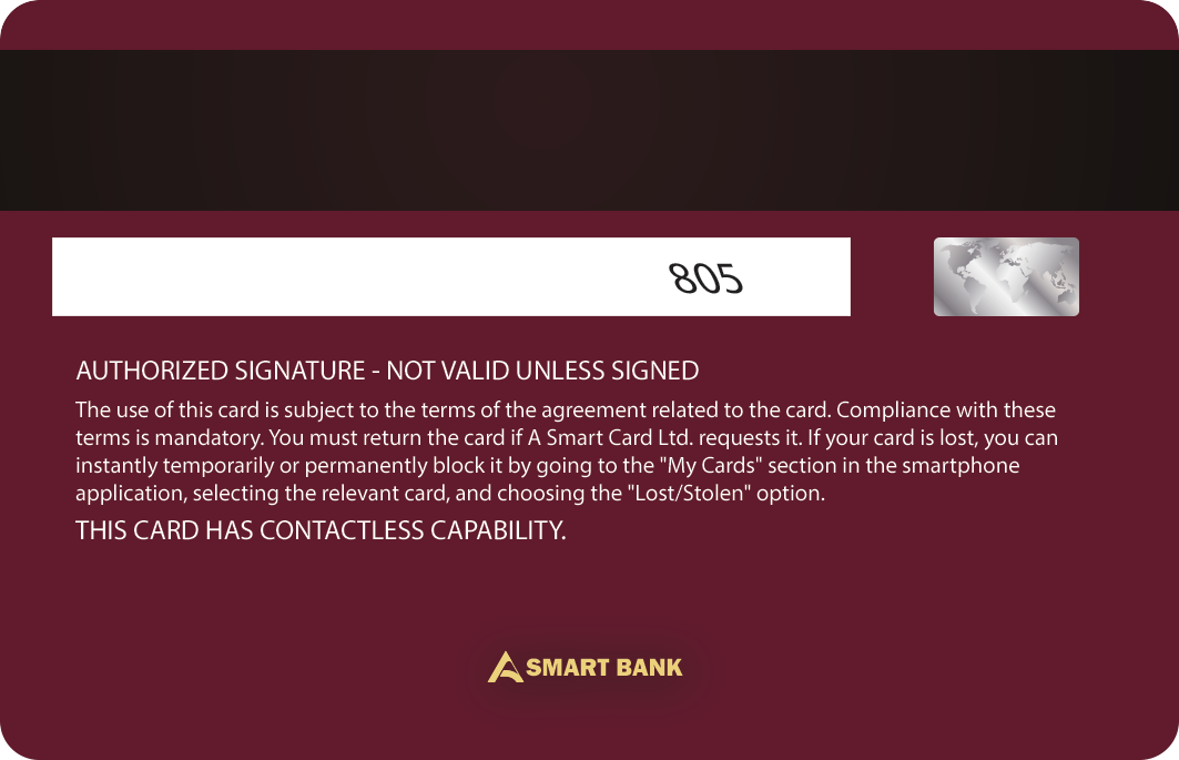 ASB Maxi Card Back